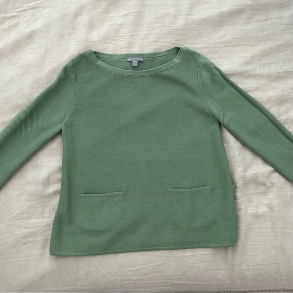 COS Sweaters - Cos | A-Line Cotton Knitted Double Pocket Sweater